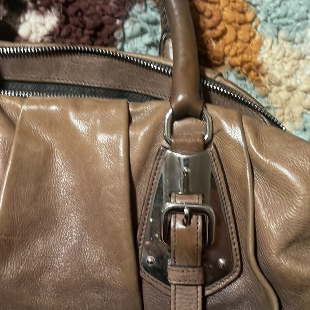 Authentic Prada Glacé bowler handbag - Picture 7 of 7